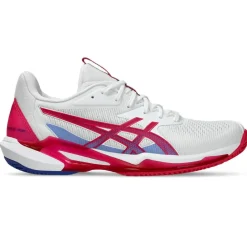 Tennisschoenen-Asics SOLUTION SPEED FF 3 CLAY tennisschoenen dames  white bright rose