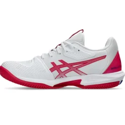 Tennisschoenen-Asics SOLUTION SPEED FF 3 CLAY tennisschoenen dames  white bright rose