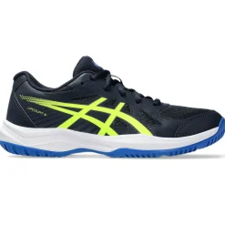 Asics Upcourt 6 GS indoorschoenen junior midnight safety yellow< Indoorschoenen