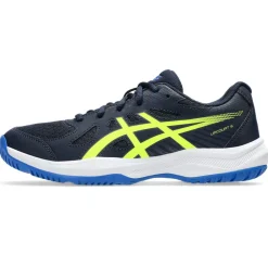 Asics Upcourt 6 GS indoorschoenen junior midnight safety yellow< Indoorschoenen