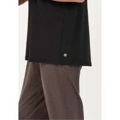 Sportshirt-Athlecia Lizzy S/S shirt dames black melange