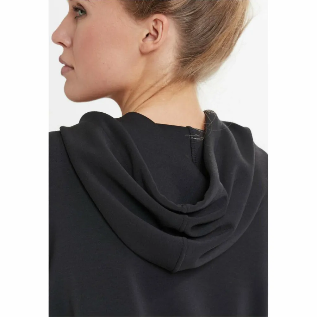 Athlecia Namier hoodie dames black< Sport Trui