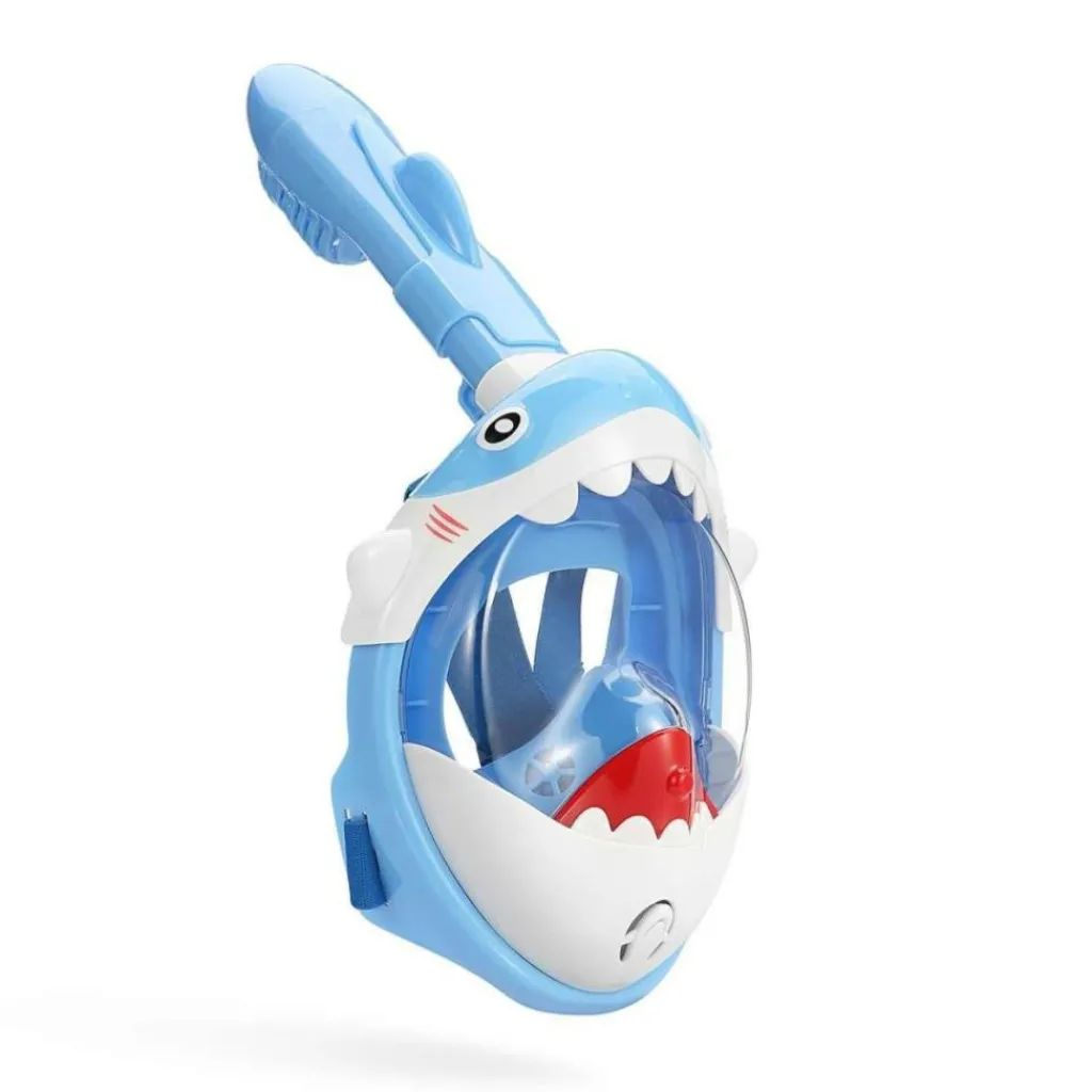 Atlantis 3.0 Shark snorkelmasker junior grey blue< Zwemmen & Duiken