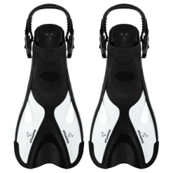 Atlantis Dolphin zwemvliezen black white - EU 36 - 41< Zwemmen & Duiken