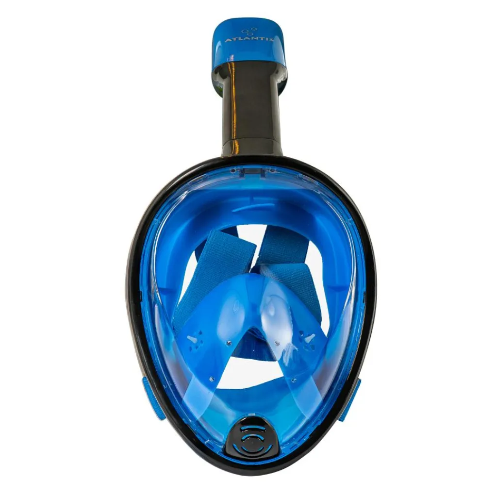 Zwemmen & Duiken-Atlantis Full Face snorkelmasker junior black blue