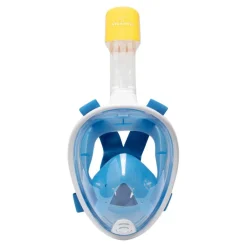 Zwemmen & Duiken-Atlantis Full Face snorkelmasker junior wit blauw