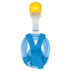 Zwemmen & Duiken-Atlantis Full Face snorkelmasker junior wit blauw