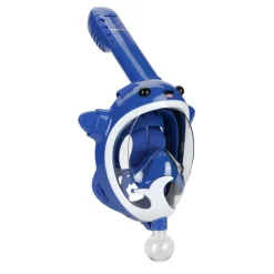 Zwemmen & Duiken-Atlantis Full Face Whale snorkelmasker junior blue