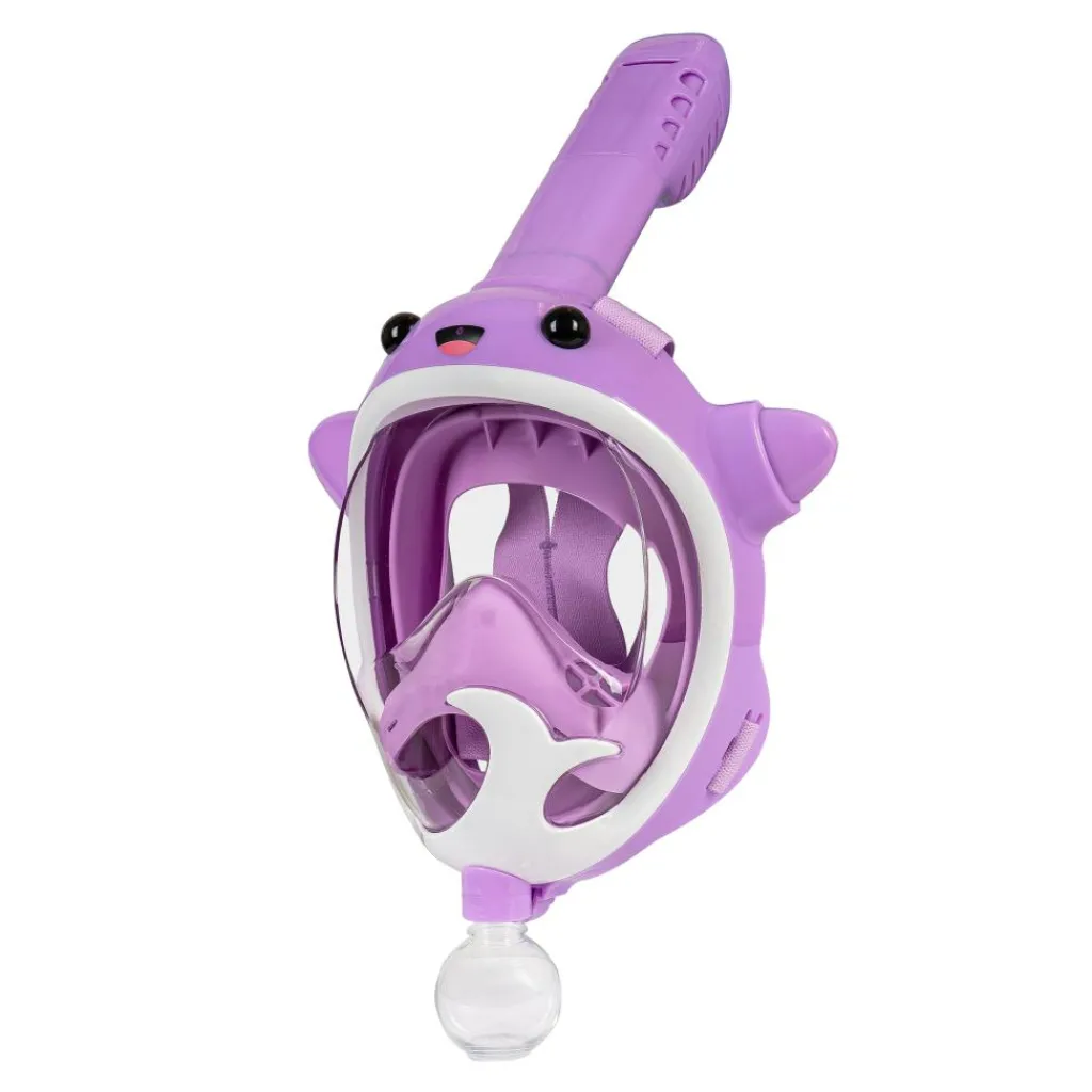 Atlantis Full Face Whale snorkelmasker junior purple< Zwemmen & Duiken