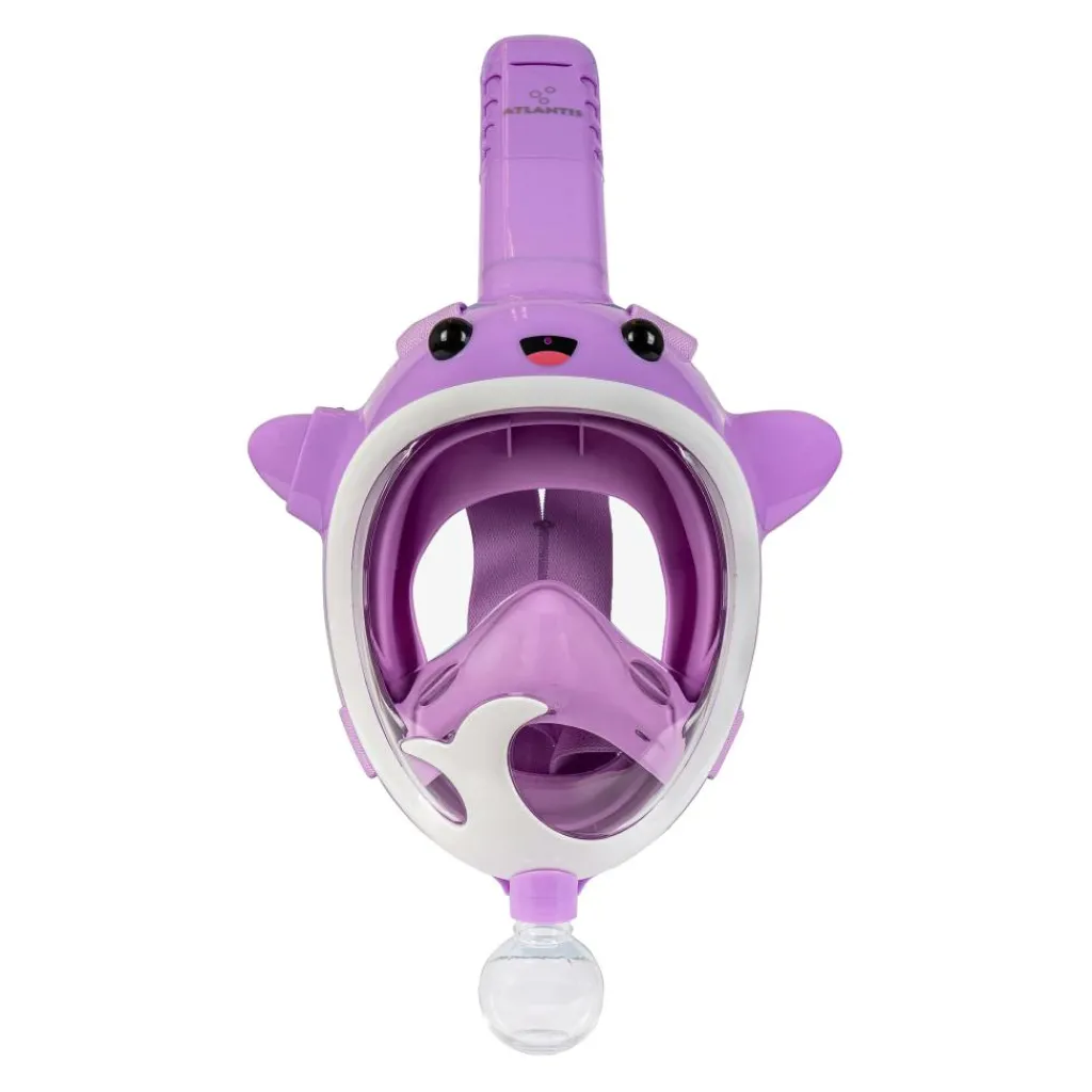 Atlantis Full Face Whale snorkelmasker junior purple< Zwemmen & Duiken