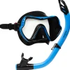 Zwemmen & Duiken-Atlantis Samana Pro Combo snorkelset black ocean