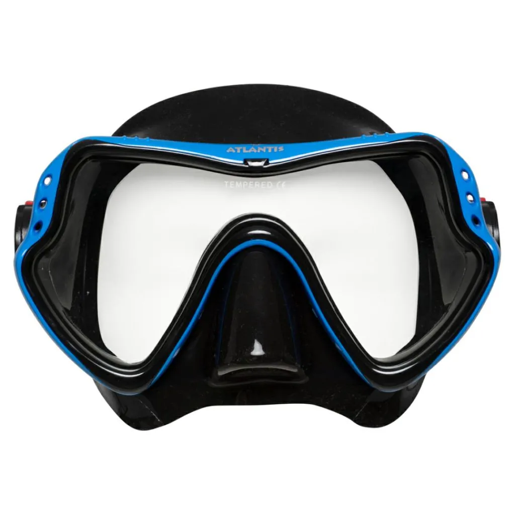 Zwemmen & Duiken-Atlantis Samana Pro Combo snorkelset black ocean