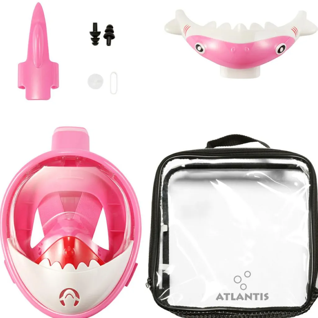 Atlantis Shark snorkelmasker junior pink< Zwemmen & Duiken