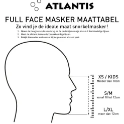 Atlantis Shark snorkelmasker junior pink< Zwemmen & Duiken