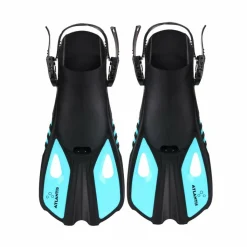 Zwemmen & Duiken-Atlantis Snapper zwemvliezen black turquoise - EU 37 - 41