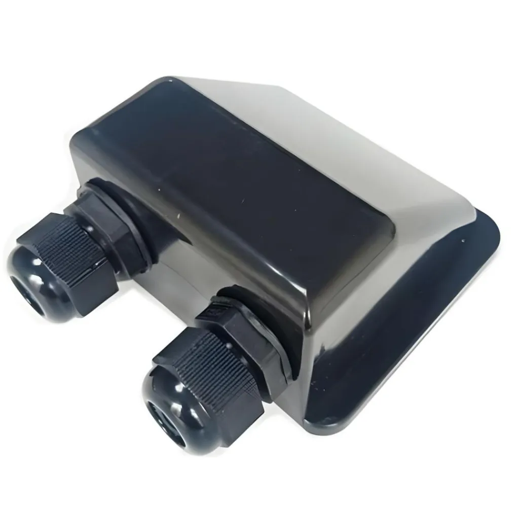 Atlas Solar Dakdoorvoer voor zonnepaneel kabels met blindplug zwart< Zonnepanelen & Energie