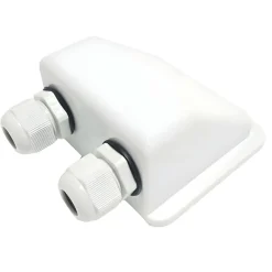 Atlas Solar  Dakdoorvoer voor zonnepaneel kabels met blindplug  wit< Zonnepanelen & Energie