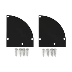 Atlas Solar  Zijkapjes voor zonnepaneel spoiler zwart< Zonnepanelen & Energie