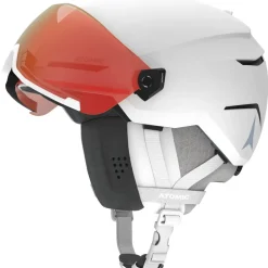 Atomic Savor Visor Photo skihelm white heather< Skihelmen|Wintersport