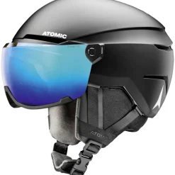 Skihelmen|Wintersport-Atomic Savor Visor Stereo skihelm black