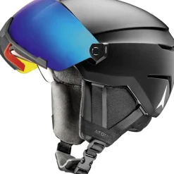 Skihelmen|Wintersport-Atomic Savor Visor Stereo skihelm black