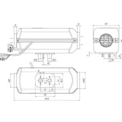 Autoterm 4D 24 volt dieselkachel< Kachels