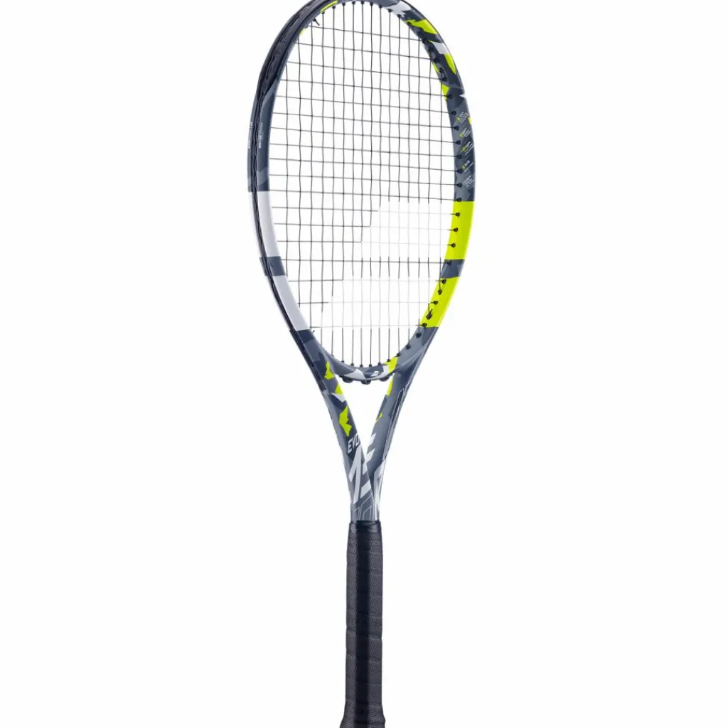 Babolat Evo Aero tennisracket grey yellow< Tennisracket