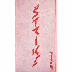Tenniskleding-Babolat Medium handdoek wit rood