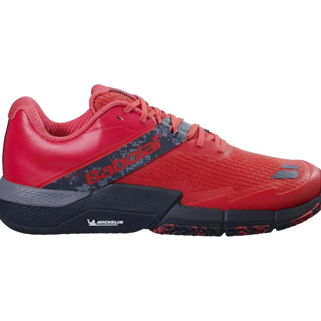 Babolat Movea 2 padelschoenen heren poppy red< Padelschoenen