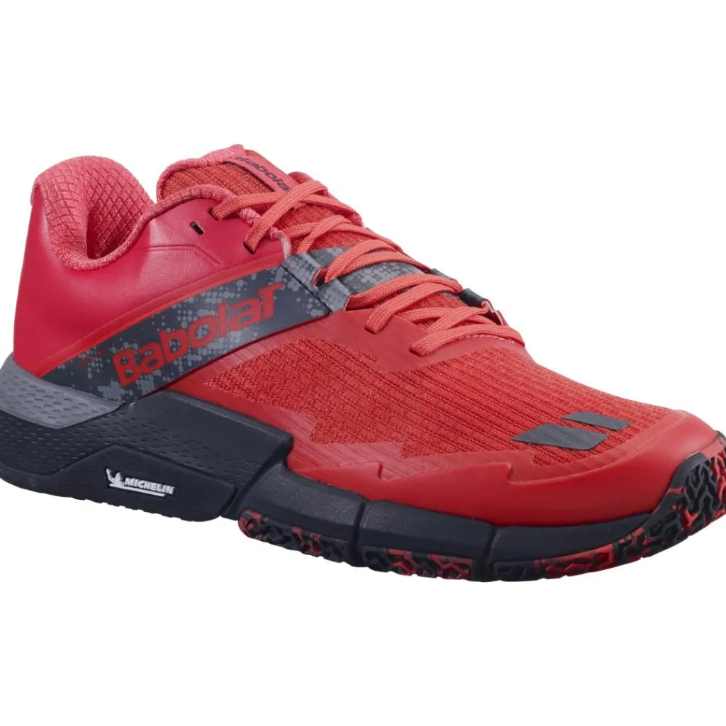 Babolat Movea 2 padelschoenen heren poppy red< Padelschoenen