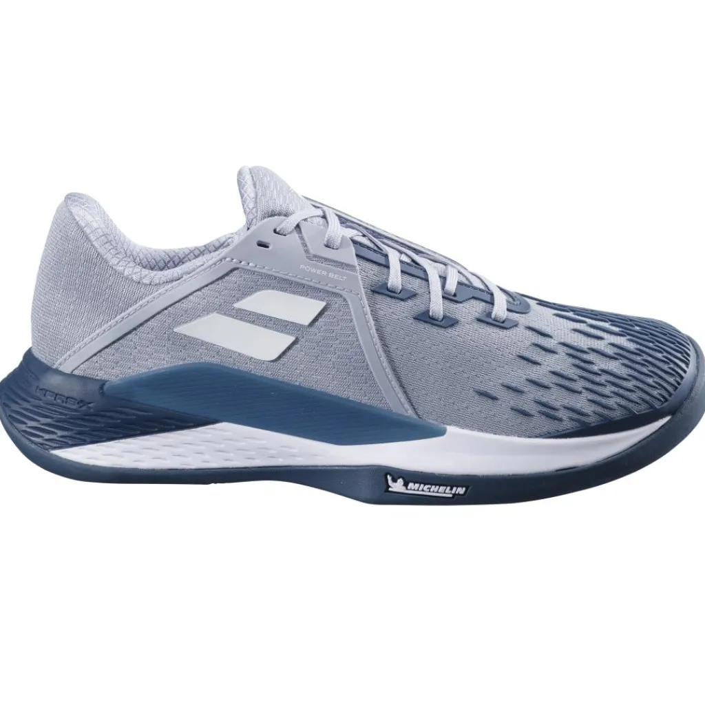 Babolat Propulse Fury 3 Clay tennisschoenen heren grey white< Tennisschoenen