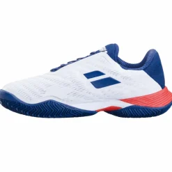 Babolat Propulse Fury 3 clay tennisschoenen heren white estate blue< Tennisschoenen