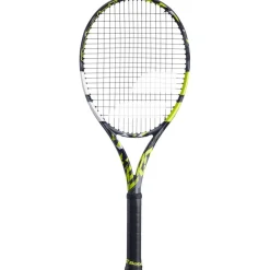 Babolat Pure Aero tennisracket grijs geel wit< Tennisracket