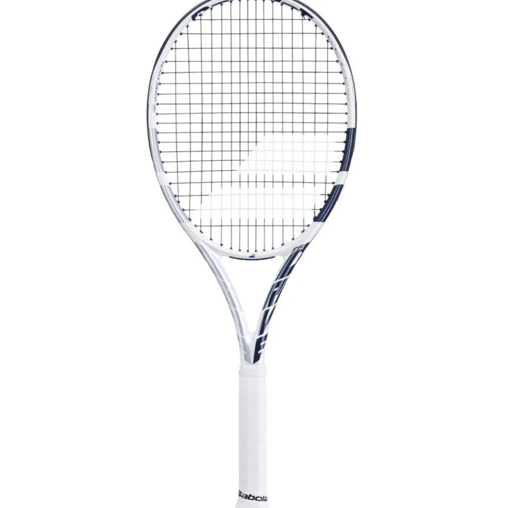Tennisracket-Babolat Pure Drive Wimbledon 24 tennisracket wit blauw