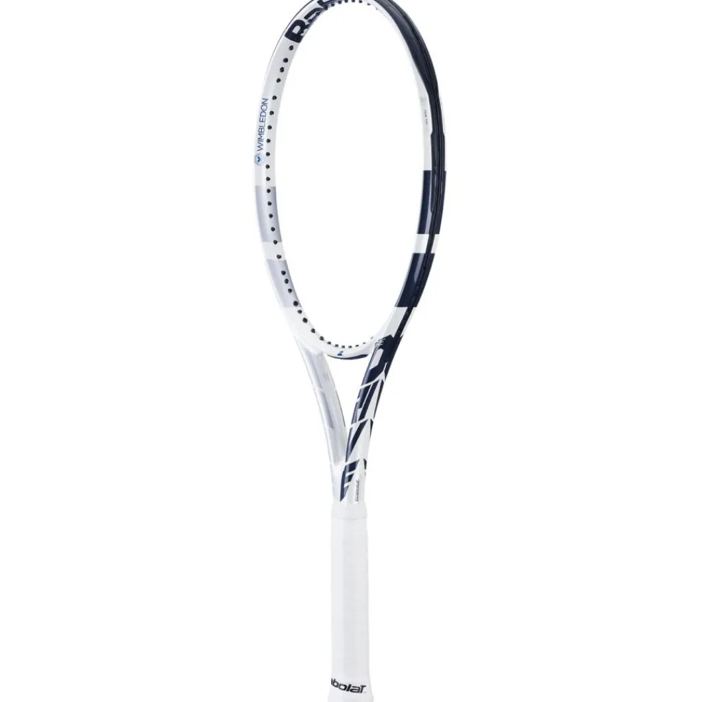 Tennisracket-Babolat Pure Drive Wimbledon 24 tennisracket wit blauw