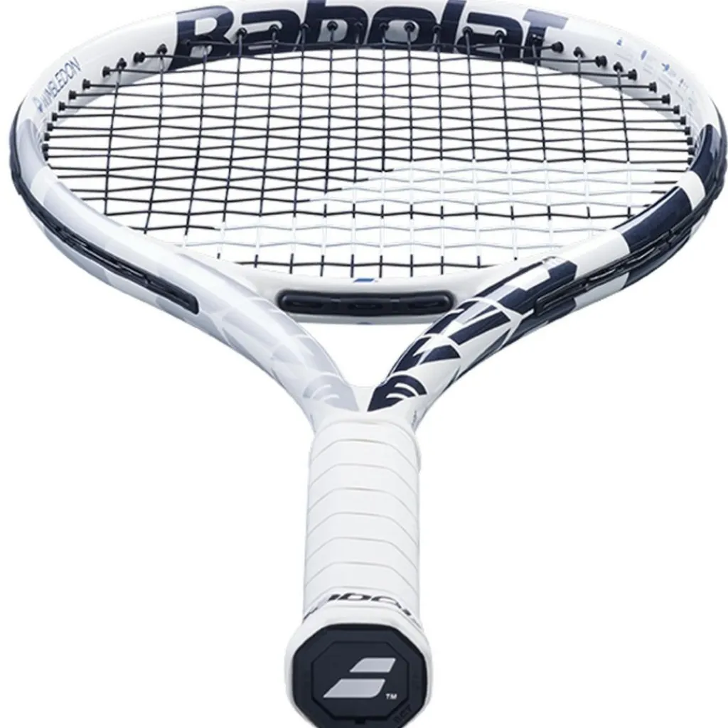 Tennisracket-Babolat Pure Drive Wimbledon 24 tennisracket wit blauw