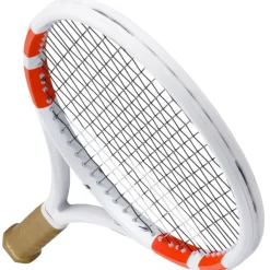Tennisracket-Babolat Pure Strike 97 Gen4 tennisracket wit rood zwart
