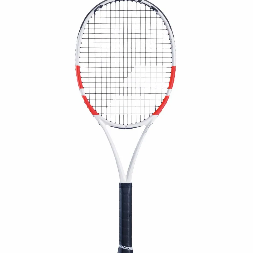Babolat Pure Strike 100 Gen4 tennisracket wit rood ZWART< Tennisracket