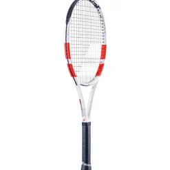 Babolat Pure Strike 100 Gen4 tennisracket wit rood ZWART< Tennisracket