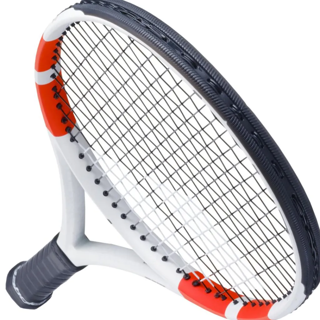 Babolat Pure Strike 100 Gen4 tennisracket wit rood ZWART< Tennisracket