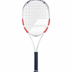 Tennisracket-Babolat Pure Strike Gen4 tennisracket wit rood zwart