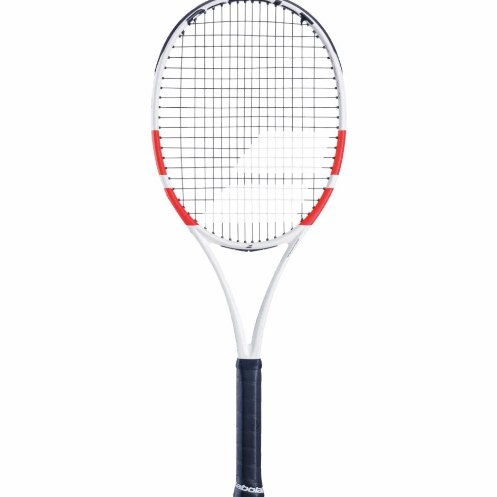 Tennisracket-Babolat Pure Strike Gen4 tennisracket wit rood zwart