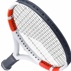 Tennisracket-Babolat Pure Strike Gen4 tennisracket wit rood zwart