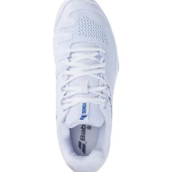 Padelschoenen-Babolat Sensa padelschoenen dames white cool blue