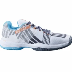 Padelschoenen-Babolat Sensa padelschoenen dames white canyon sunset