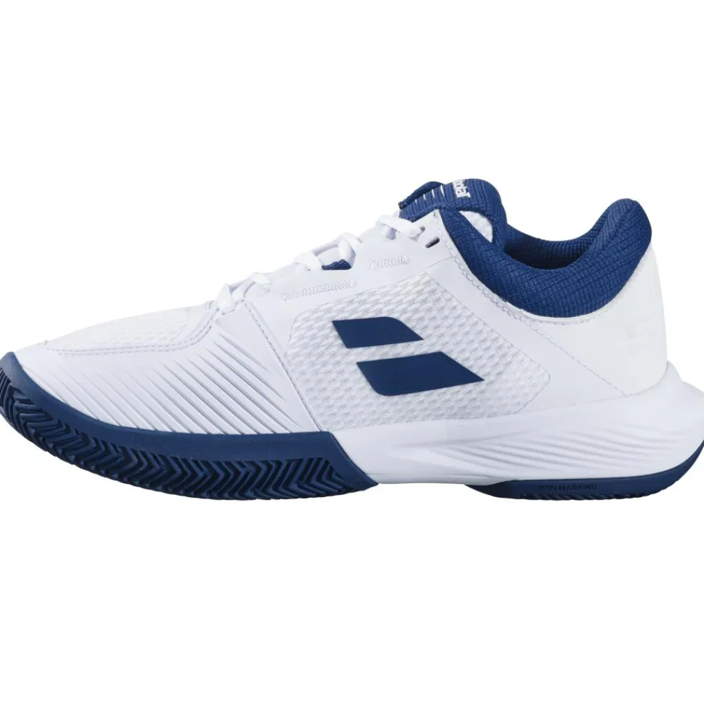 Babolat SFX 4 Clay tennisschoenen heren white estate blue< Tennisschoenen
