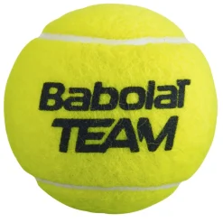 Tennisballen-Babolat Team tennisballen 4-pack geel