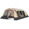 Bardani AirSpace 410 TC opblaasbare tent beige< 5-Persoons Tent|Tunneltenten