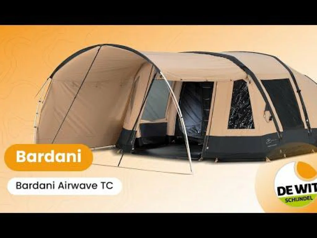 Bardani AirWave 300 Deluxe TC opblaasbare tent beige< Tunneltenten|Koepeltenten