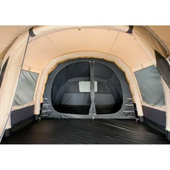 Bardani AirWave 350 Deluxe TC opblaasbare tent beige anthracite< 5-Persoons Tent|Tunneltenten